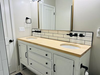 Bathroom Vanity Installation
